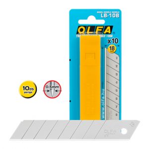 Olfa lb-10b 18 mm törhető penge